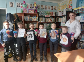 "Весенний букет" мастер-класс по изготовлению подарка к 8 марта